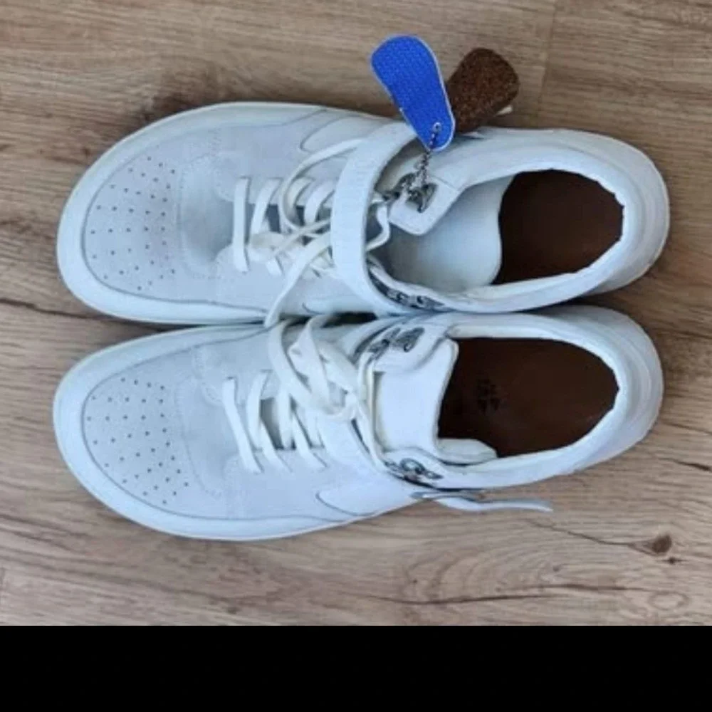 Birkenstock Men's White Ranga Suede Leather High Top Sneakers Size 10.5‎